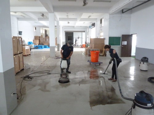 彰化工廠地面清洗上蠟